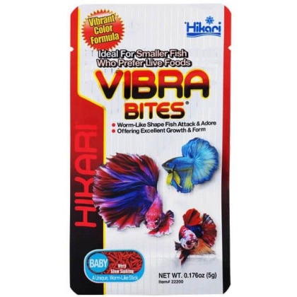 Hikari Vibra Bites Baby Tropical Fish Food