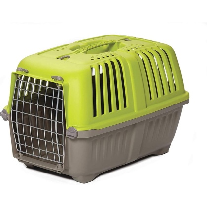 MidWest Spree Pet Carrier Green Plastic Dog Carrier