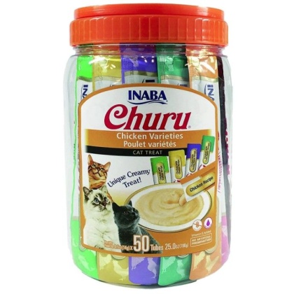 Inaba Churu Chicken Varieties Creamy Cat Treat