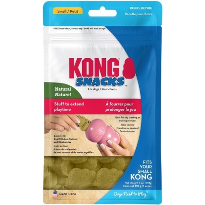 KONG Snacks Puppy Recipe Dog Treats Small