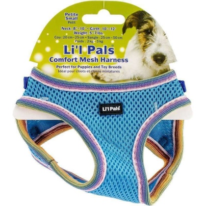 Li'l Pals Comfort Mesh Harness Blue Lagoon