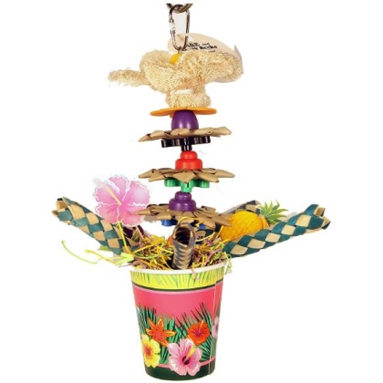 AE Cage Company Happy Beaks Tropical Punch Cocktail Bird Toy