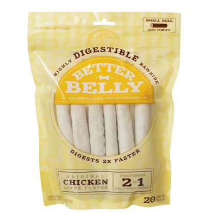 Better Belly Rawhide Chicken Liver Rolls - Small