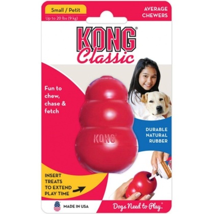 KONG Classic Dog Toy - Red