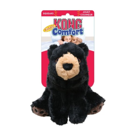 KONG Comfort Kiddos Bear Dog Toy Small