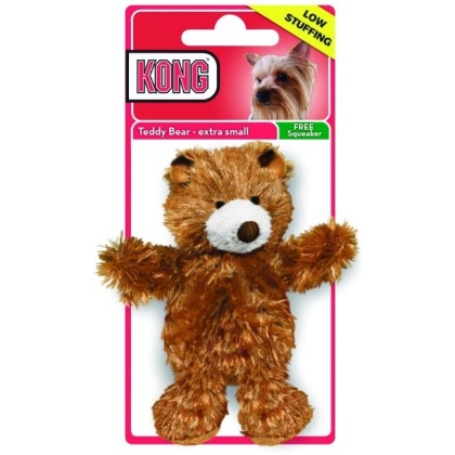 KONG Plush Teddy Bear Dog Toy