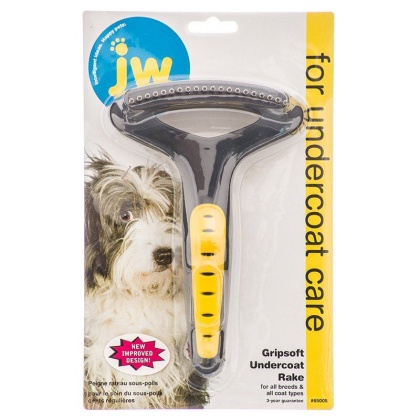 JW Gripsoft Regular Tooth Undercoat Rake