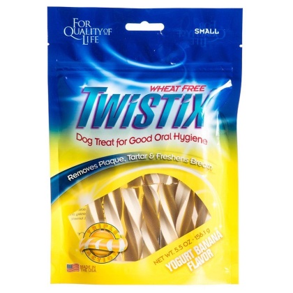 Twistix Wheat-Free Yogurt & Banana Dental Dog Treats