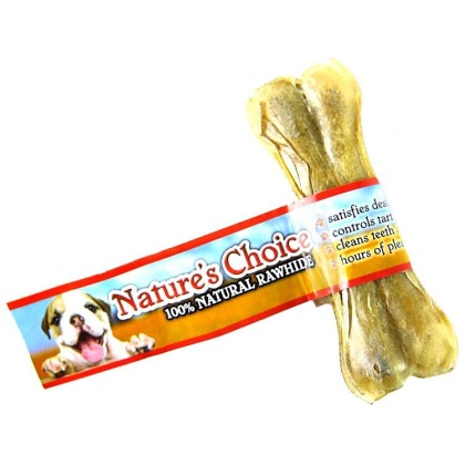 Loving Pets Nature\'s Choice 100% Natural Rawhide Pressed Bones