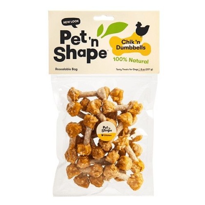 Pet \'n Shape Chik \'n Dumbbells Dog Treats