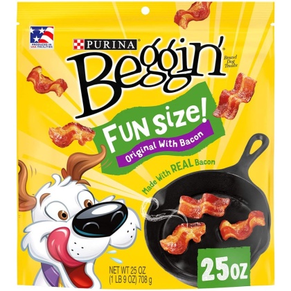 Purina Beggin' Strips Bacon Flavor Fun Size