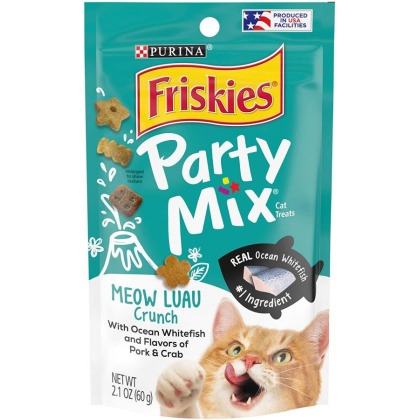 Friskies Party Mix Crunch Treats Meow Luau