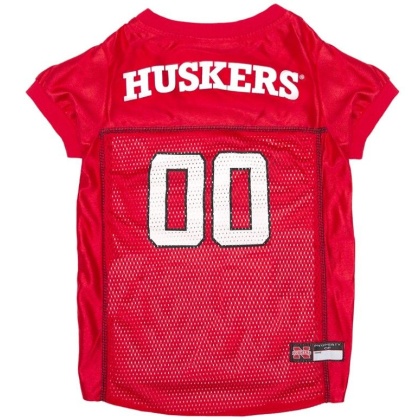 Pets First Nebraska Mesh Jersey for Dogs