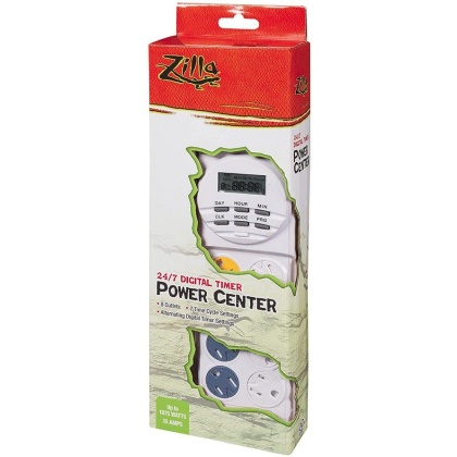 Zilla 24/7 Digital Timer Power Center