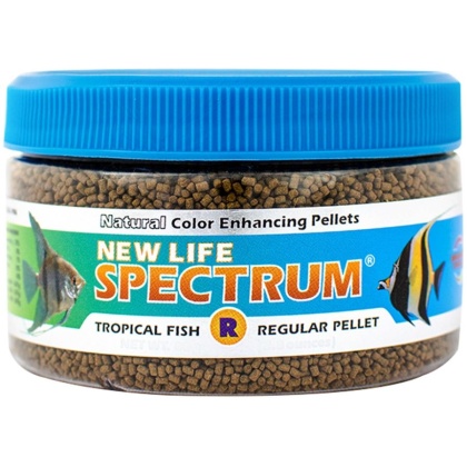 New Life Spectrum Tropical Fish Food Regular Sinking Pellets