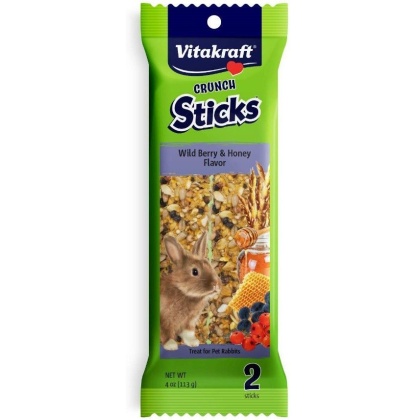 VitaKraft Wild Berry & Honey Flavor Crunch Sticks