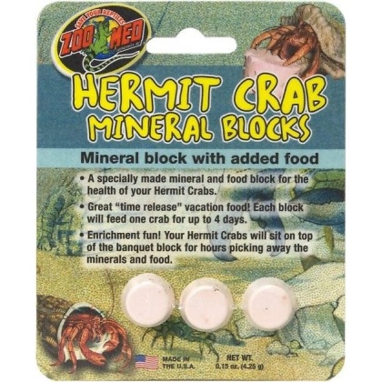 Zoo Med Hermit Crab Mineral Blocks