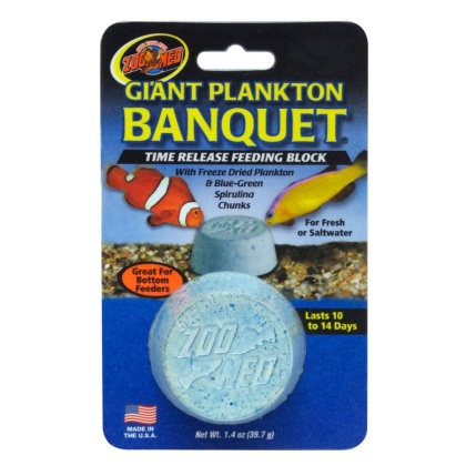 Zoo Med Plankton Banquet Fish Feeding Block