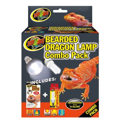 Zoo Med Bearded Dragon Lamp Combo Pack