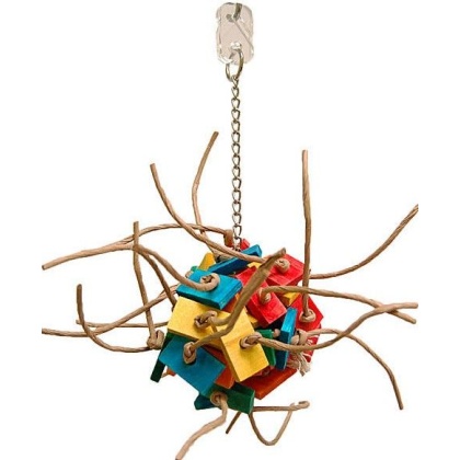 Zoo-Max Fire Ball Bird Toy