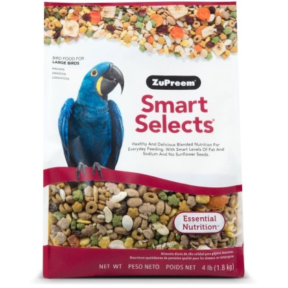 ZuPreem Smart Selects Bird Food for Large Birds