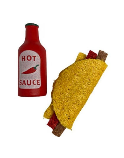 A & E Nibbles-Spicy-Taco-Toy