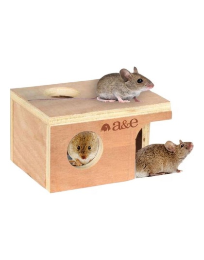 A & E Nibbles-Mouse-Hut-Small