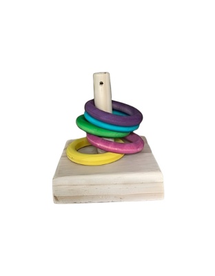 A & E Cages Happy Beaks Beak Toss Bonanaza Bird Toy 1ea
