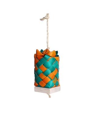 A & E Cages Happy Beaks Treasure Chest Small Bird Toy 1ea