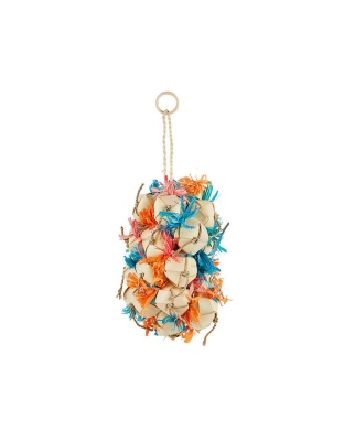 A & E Cages Happy Beaks Crunchy Grapes Medium Bird Toy 1ea
