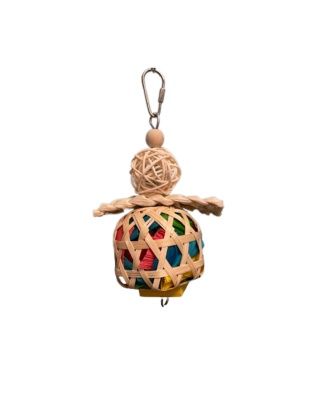 A & E Cages Happy Beaks Shred-O-Mania Bird Toy 1ea