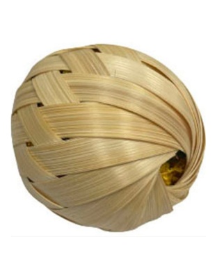 A & E Cages Nibbles Straw Ball Small Animal Chew Toy 1ea/One Size