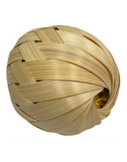 A & E Cages Nibbles Straw Ball Small Animal Chew Toy 1ea/One Size