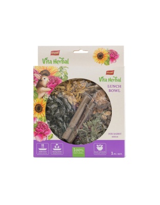 A & E Cages Vitapol Vita Herbal Lunch Bowl for Rabbits 1ea/100 g