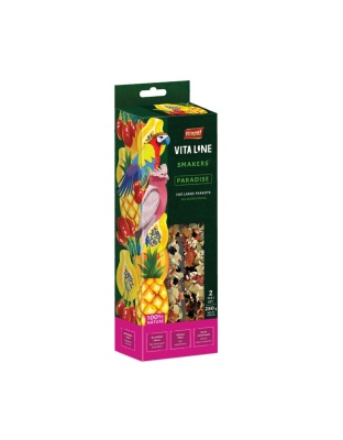 A & E Cages Vitapol Vita Line Smakers Paradise for Large Parrots 1ea/280 g, 2 pk
