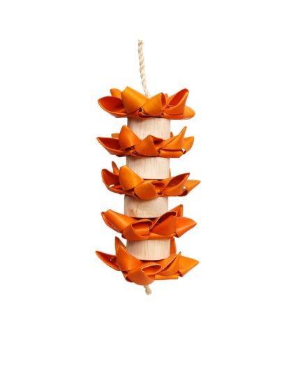 A & E Cages Happy Beaks Hot Flames Small Bird Toy 1ea