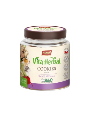 A & E Cages Vitapol Vita Herbal Small Animal Cookies 1ea/240 g