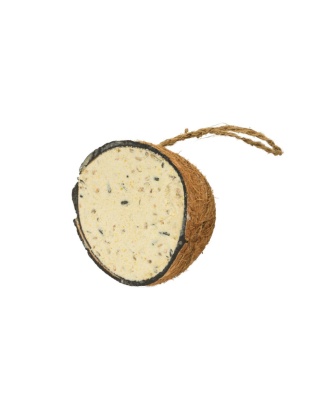 A & E Cages Garden & Fun Half Coconut w/Suet Bird Treat 1ea/200 g