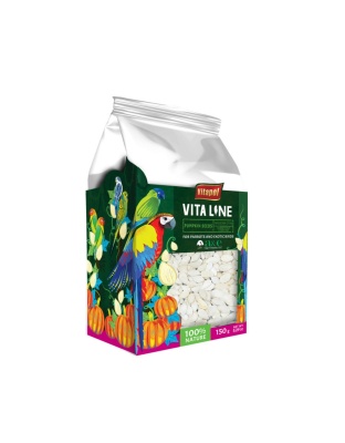 A & E Cages Vitapol Vita Line Pumpkin Seeds for Parrots & Exotic Birds 1ea/150 g