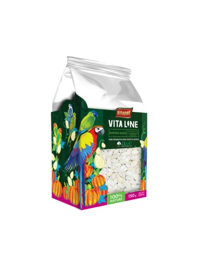 A & E Cages Vitapol Vita Line Pumpkin Seeds for Parrots & Exotic Birds 1ea/150 g