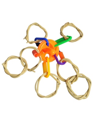 A and E Cages Happy Beaks U.F.O. Bird Toy One Size