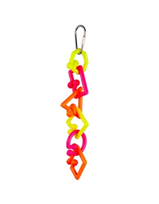 A and E Cages Happy Beaks Silly Links Bird Toy SM