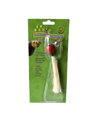 A & E Cages Happy Beaks Preening Toy with Bell Bird Toy 1ea/LG