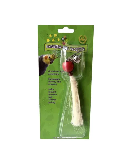 A & E Cages Happy Beaks Preening Toy with Bell Bird Toy 1ea/LG