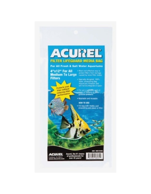 Acurel Filter Lifeguard Media Bag White 1ea/4 In X 12 in