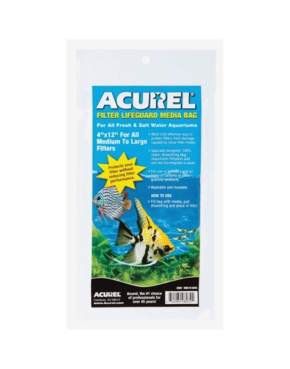 Acurel Filter Lifeguard Media Bag White 1ea/4 In X 12 in