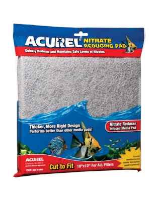 Acurel Cut to Fit Nitrate Reducing Filter Media Pad Grey 1ea/18 In X 10 in
