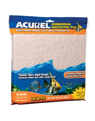 Acurel Cut to Fit Ammonia Reducing Filter Media Pad Beige 1ea/18 In X 10 in