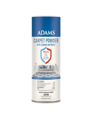 Adams Carpet Powder with Linalool and Nylar 1ea/16oz.