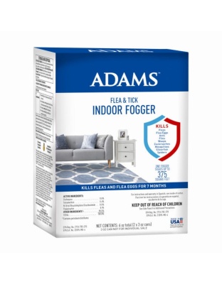 Adams Flea & Tick Indoor Fogger 2 Pack Clear 1ea/3oz. Cans